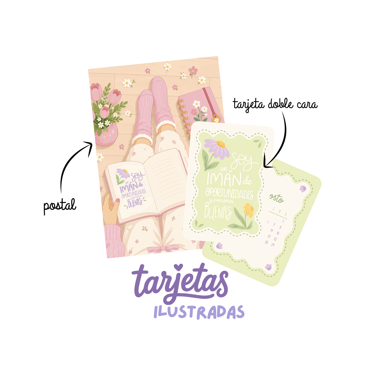 Tarjetas Ilustradas