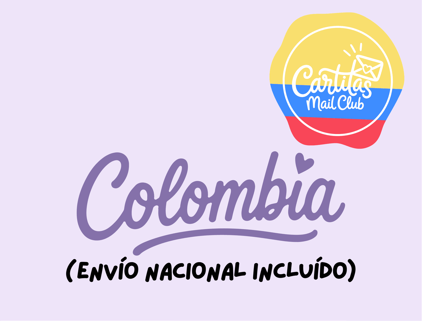 Cartitas mailclub · Envío Nacional